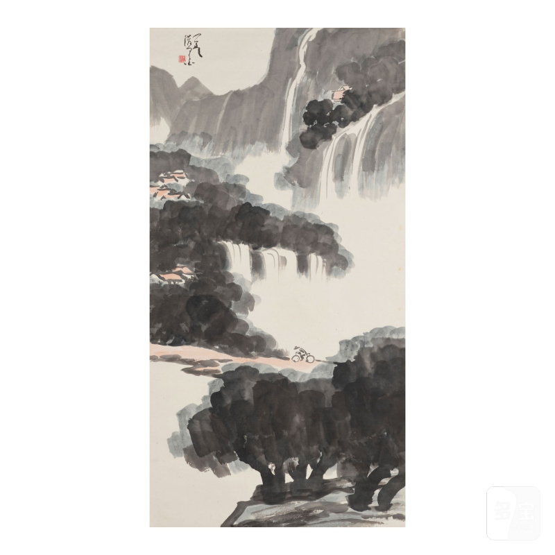 葉醉白（1909-1999）/劉伯鑾（1923年生）/張郁廉（1914-2010） 畫作五幅 | YE ZUIBAI (1909-1999)/LIU BOLUAN (B.1923)/ZHANG YULIAN (1914-2010) - 图10